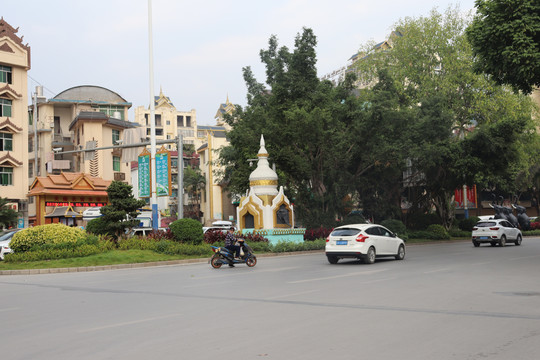 西双版纳城市风光