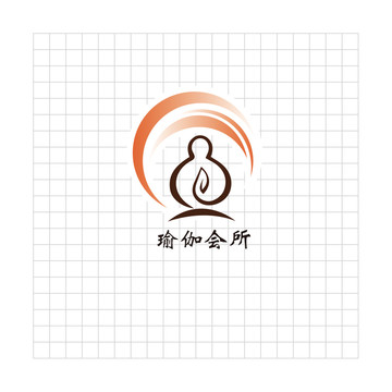 瑜伽会所logo