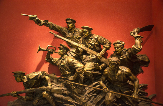 百色起义纪念馆雕像