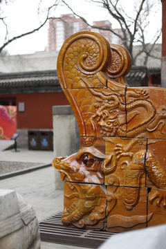 北京民俗博物馆的脊兽