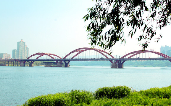 五月的江湾桥