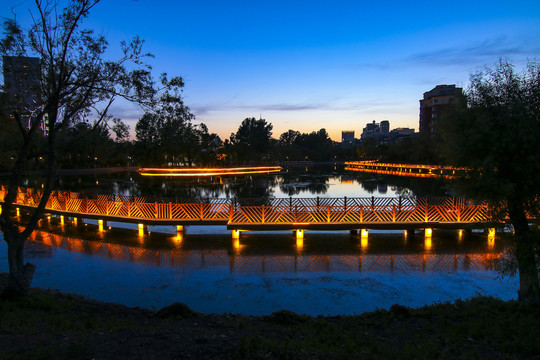 长春夜景