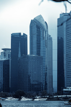 陆家嘴建筑风光