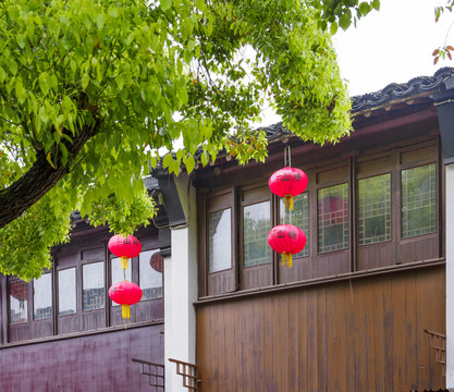 苏州七里山塘景区