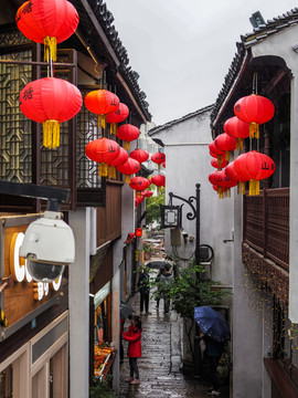 苏州七里山塘景区