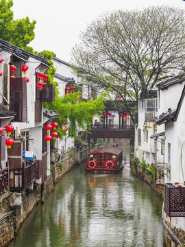 苏州七里山塘景区