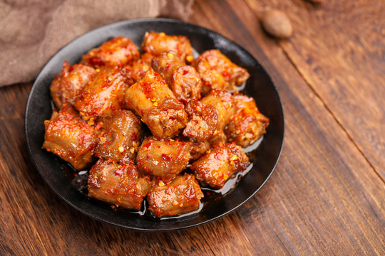 麻辣鸭脖