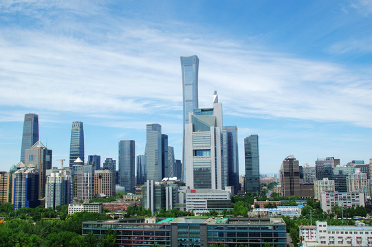 北京国贸CBD风景