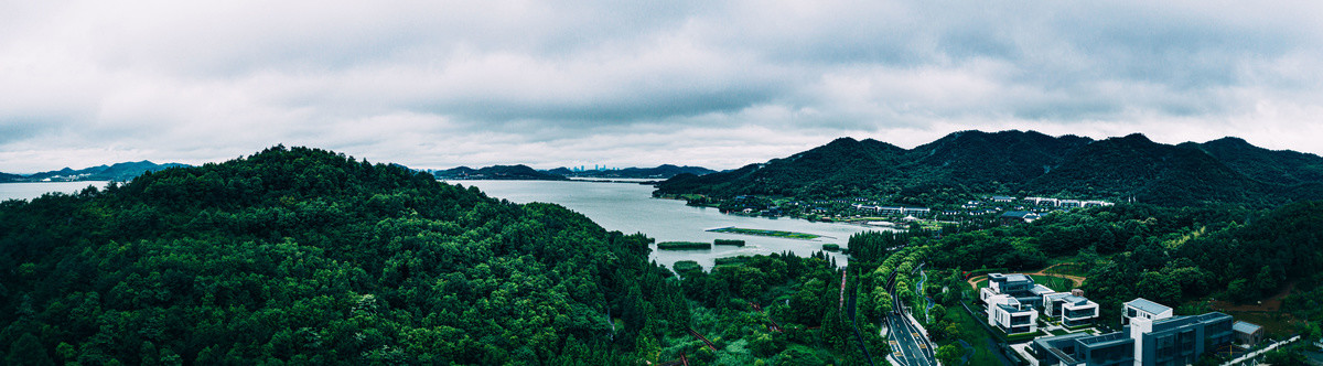 烟雨钱湖