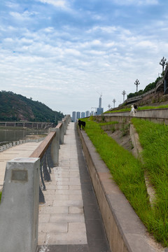 宜宾岷江滨江环线休闲道