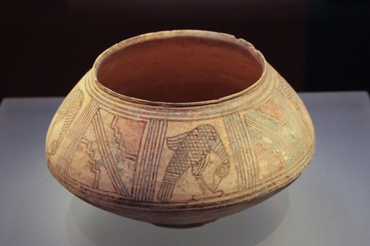 哈拉帕文化鸟纹罐