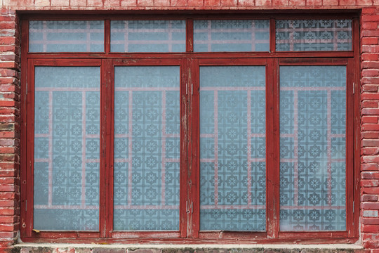 中式玻璃窗