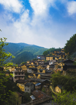 浙江丽水行落村