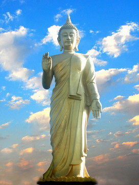 云南西双版纳勐泐大佛寺大佛雕塑