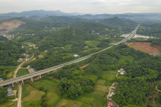 宜岳高速航拍