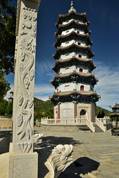 河北省石家庄市鹿泉区龙泉古寺