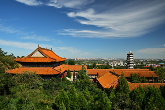 河北省石家庄市鹿泉区龙泉古寺