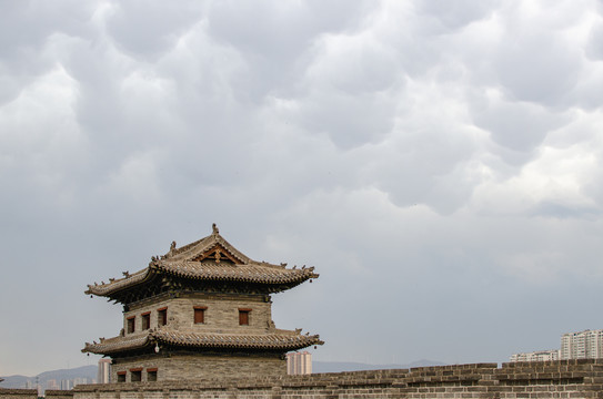大同古城墙城楼
