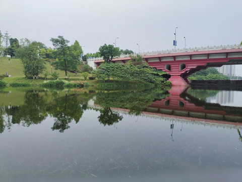 桥梁河流