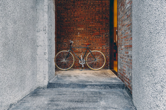 自行车老式摄影