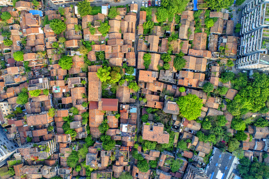 航拍佛山禅城