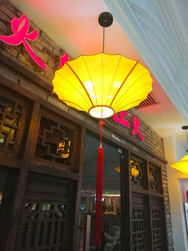 中国风挂灯餐厅饭馆装古风饰灯