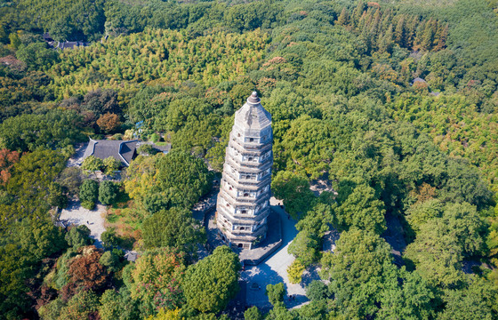 苏州虎丘山虎丘塔