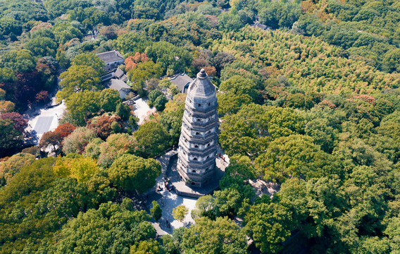 苏州虎丘山虎丘塔