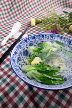 青菜蛋汤