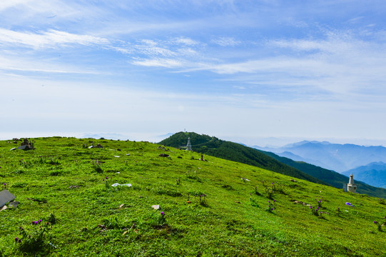 五台山群山