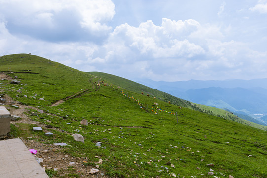 五台山台顶风光