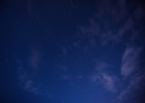 夜空蓝天星空