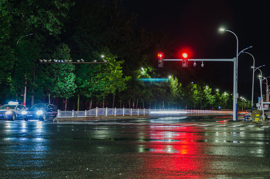 雨后街道