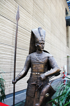 奥斯曼帝国禁卫军耶尼切里铜像