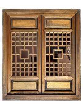 中式木质门窗