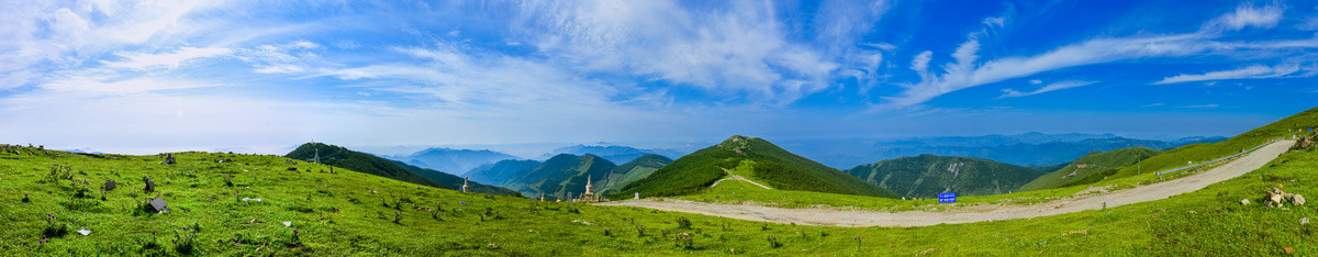 五台山风光全景图