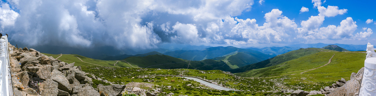 五台山风光全景图