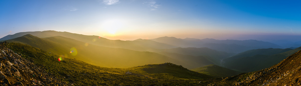 五台山全景图