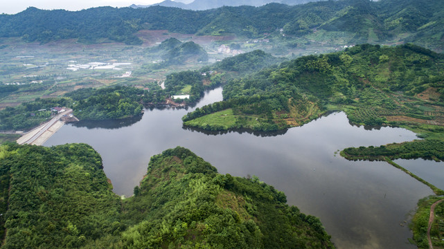 水库风光