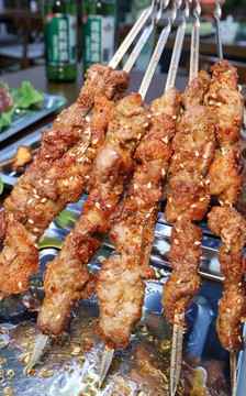 烤牛肉串