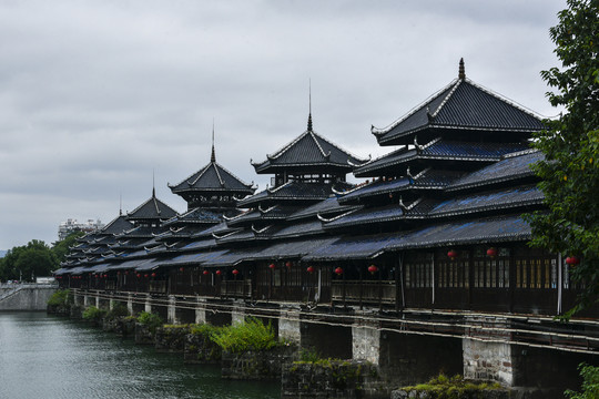 湖南芷江龙津风雨桥