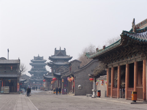古镇的早晨