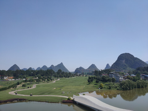 桂林桂海晴岚楼盘风景