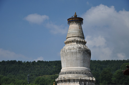 五台山大白塔