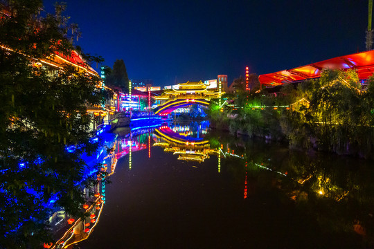 杭州宋城夜景