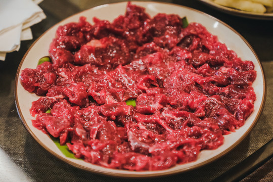 鲜牛肉