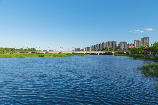 优美的城市风景