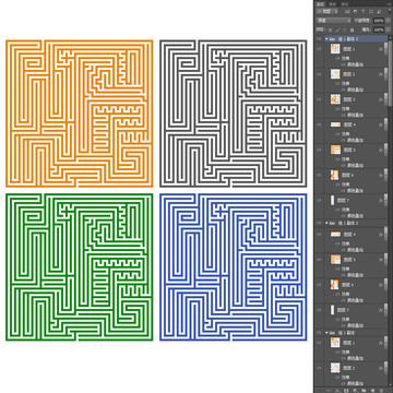 迷宫分层PSD