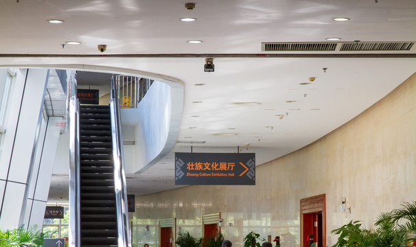 广西民族博物馆电动扶梯