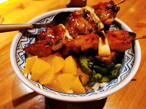 日式照烧鸡肉串